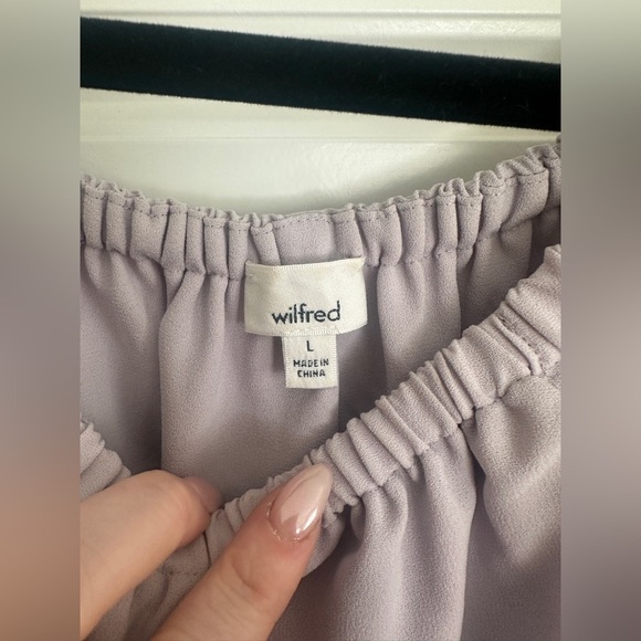 Aritzia Wilfred Off the Shoulder Top - Picture 2 of 3